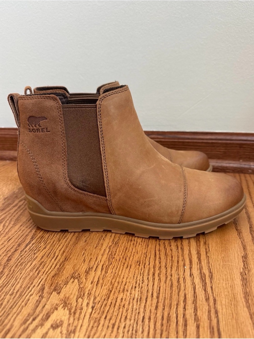 Sorel Evie II Waterproof Chelsea Wedge Boots Womens 11